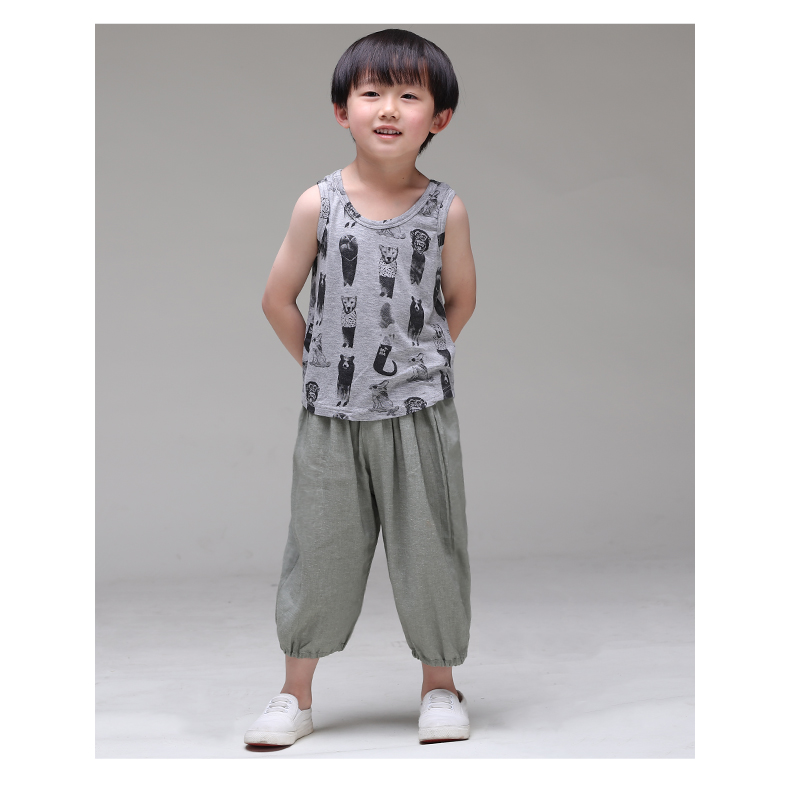 Pantalon garcon en lin - Ref 2054339 Image 45