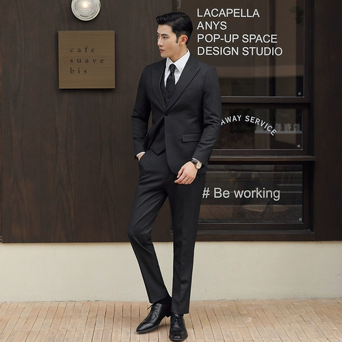 Мужской модный шерстяной комплект, свадебное платье, классический костюм в английском стиле, облегающий крой, в британском стиле