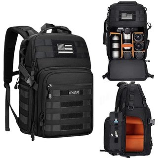 双肩摄影包单反微单无人机背包上下仓适用于佳能富士索尼康相机包