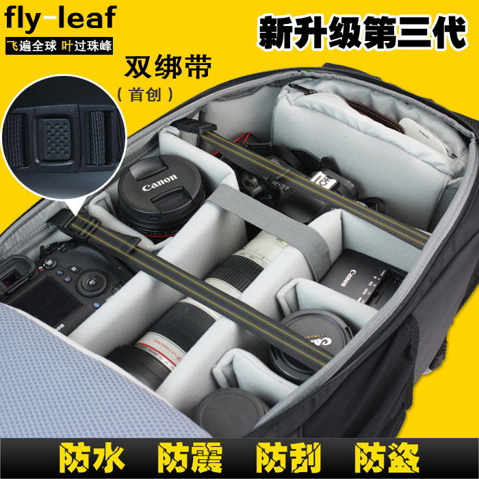 Nikon Canon 80d 750d 6d 5d4 camera bag anti-theft single eye shoulder photography large capacity computer backpack