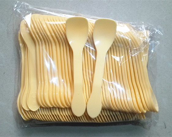About 90 Plastic Spoons In A Bagsquare food Sealed tank Glass transparent With cover soy sauce pickles Sufu Honey beef chili patse empty bottle trumpet