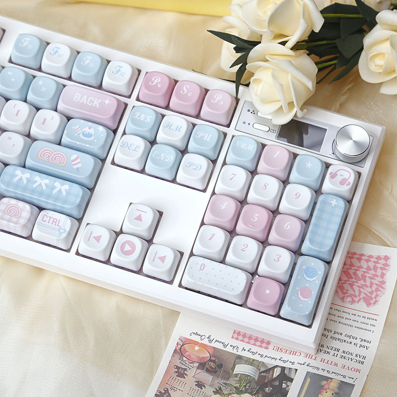 Zoya Gmk104 Three-Mode Mechanical Keyboard Gasket Bluetooth Wireless Mahjong Sound Mute Customizable Hot-Swappable