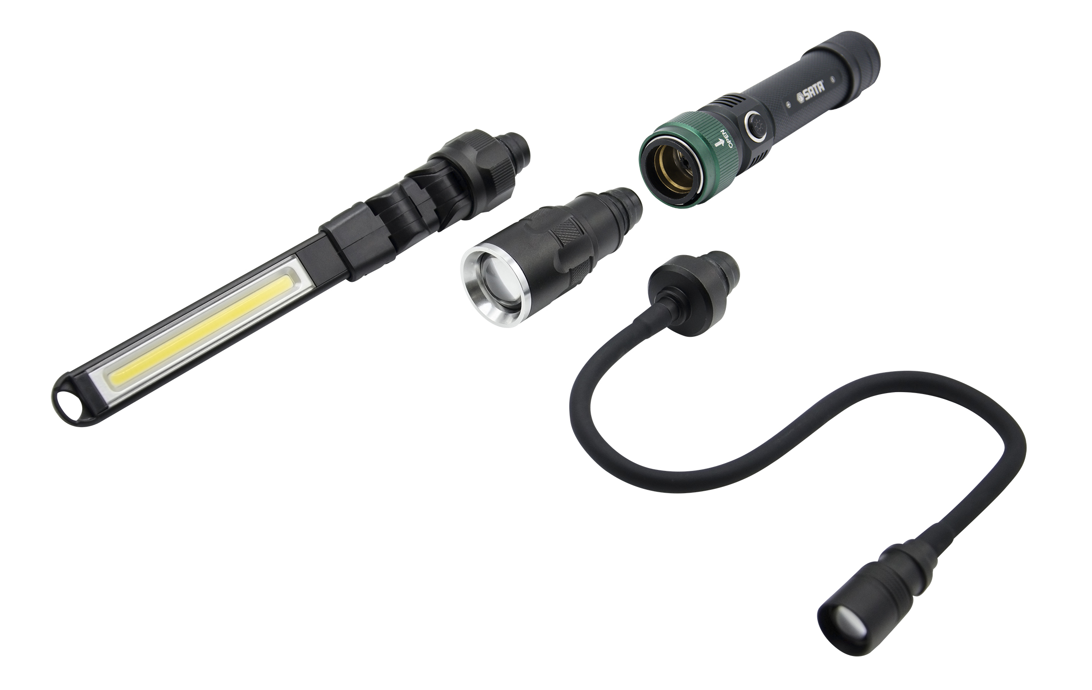 SATA world rechargeable flashlight 90745mm 90738mm 90747mm 90748mm 90746mm 90736