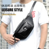 tanmesso Кожаная нагрудная сумка, поясная сумка, портативный ремешок для сумки на одно плечо для отдыха, воловья кожа, из натуральной кожи