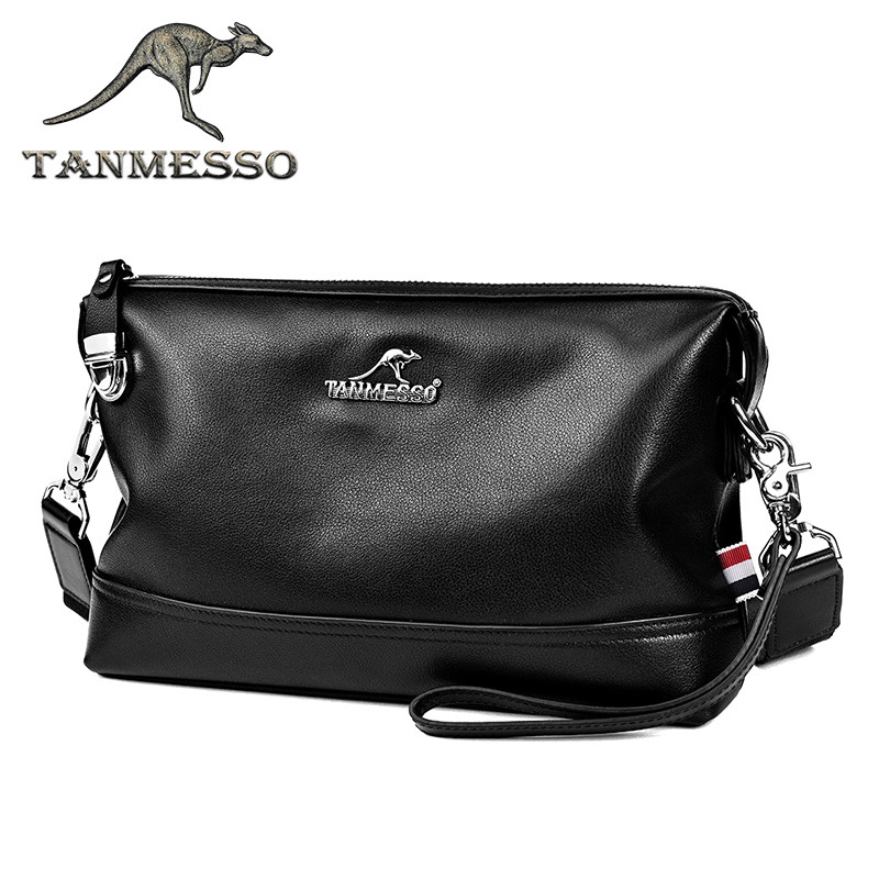 Musco kangaroo genuine leather single shoulder inclined satchel bag men's casual small bag men's handbags Bull Leather Multifunction Backpack Men's Bag-Taobao