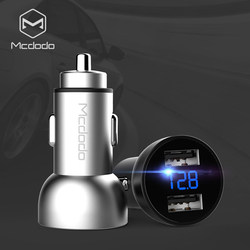 Maiduoduo 자동차 충전기 1 ~ 2 대의 자동차 담배 라이터 자동차 충전 더블 포트 스마트 애플 삼성 휴대폰에 적합합니다.