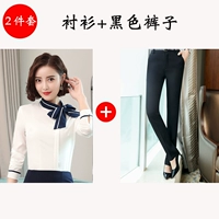 Лонгслив, рубашка, черные штаны