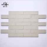 Северная рыба -костяная мозаичная плитка ванная комната ванная комната кухонная стена настенная плитка фоновая стена печь становится кирпичом ручной работы льда