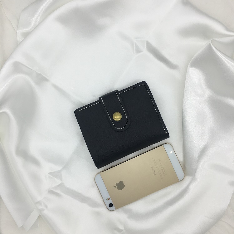 Phiên bản tiếng Hàn của ví nữ ngắn đoạn ngắn sinh viên nhỏ xinh dễ thương ví mini coin 2019 mới đơn giản ví nữ gói thẻ ví cầm tay nữ mini