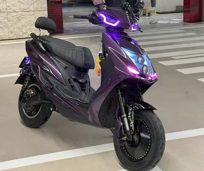 Sanyang Fourth Generation Full Set of Shell and Painted Parts, Linhai Aurora Close-Range Oil-To-Electric Conversion Exterior Parts, Modification Ready for Immediate Dispatch