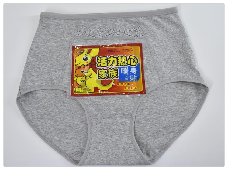 Túi nữ với đồ lót và phân bón XL thắt lưng cotton cao thoáng khí Túi chống trộm ấm cung thắt lưng quần lót bầu