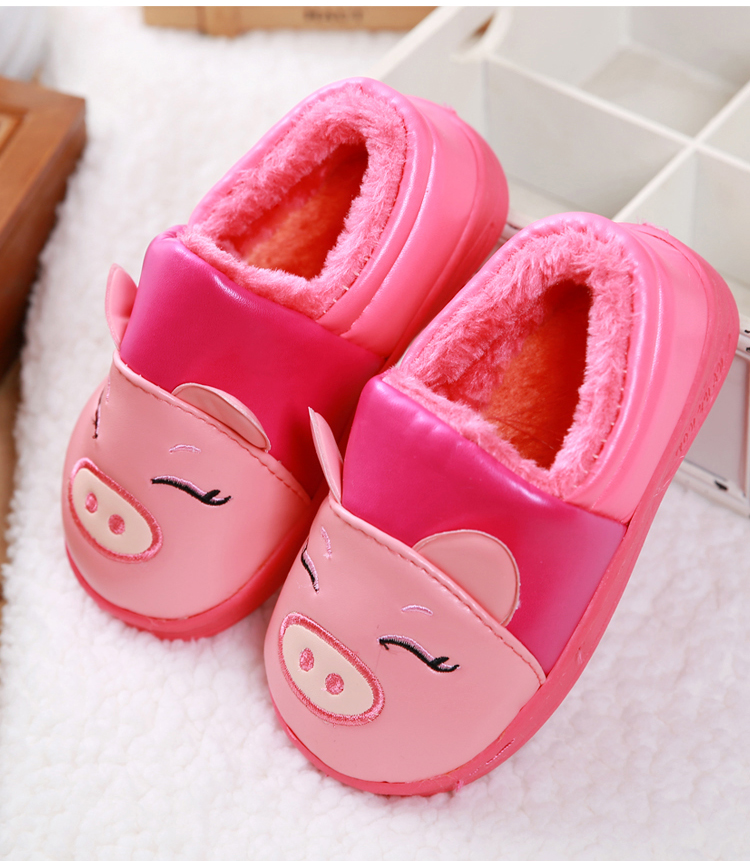 Chaussons enfants en Cuir spatial pour hiver - Ref 1011240 Image 15