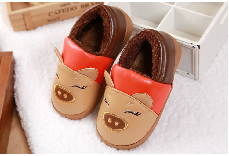 Chaussons enfants en Cuir spatial pour hiver - Ref 1011240 Image 27