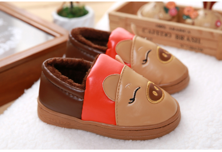 Chaussons enfants en Cuir spatial pour hiver - Ref 1011240 Image 28