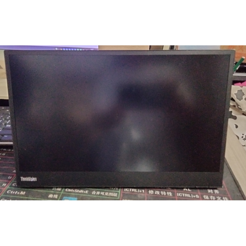 二手ThinkVision M14 可折叠便携式显示器14寸笔记本电脑副屏幕评价- 淘宝网