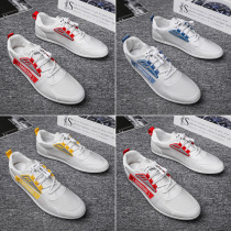 2022 Spring Korean version Leisure sloth Beans Shoes Trend 100 Lap Men Shoes Sloth Shoes A foot Foot Shoe shoes Mens shoes