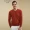 Áo len cashmere Xuelian nam mùa thu đông mới Áo thun cổ chữ V màu rắn ấm áo len cashmere tinh khiết - Áo len Cashmere