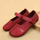 Слипоны, обувь для матери, нескользящие этнические комфортные туфли, мягкая подошва, этнический стиль