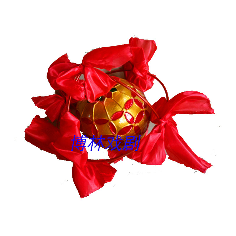 Lion dance ball Dragon dance and lion dance props Hydrangea Lead lion ball children play with lion Shehuo play lion prop ball