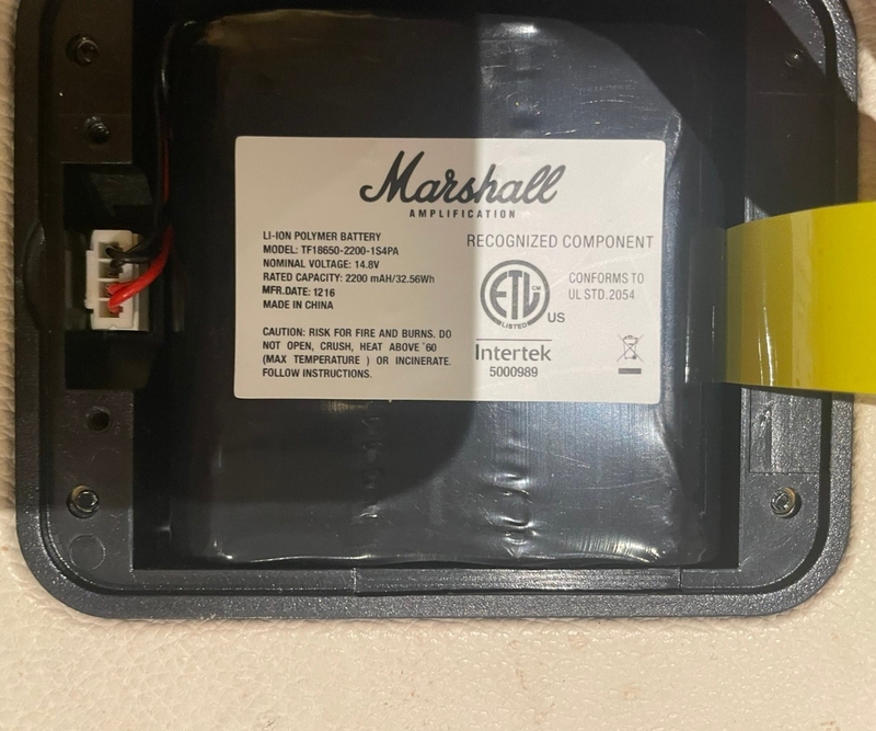 Tf18650-2200-1S4Pa Is Suitable for Marshall Stockwell Marshall Audio Rechargeable Batteries Tf18650-2200-1S4Pa Is Suitable for Marshall Stockwell Marshall Audio Rechargeable Batteries
