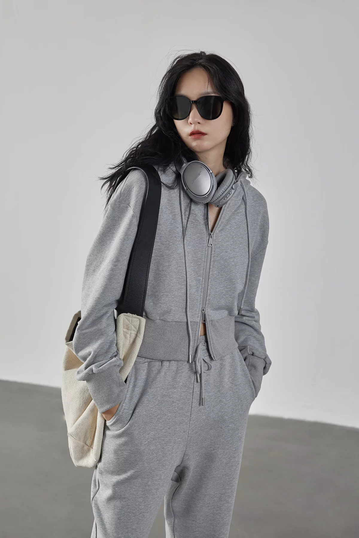 Withstudio 21FW / шапка, свитер, кардиган, спортивные штаны комплект