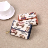 Бумажник, мультяшная сумка через плечо, складной вместительный и большой кошелек