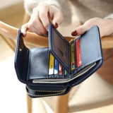 Бумажник, модная сумка через плечо, свежая милая складная маленькая сумка клатч, кошелек, городской стиль, в корейском стиле