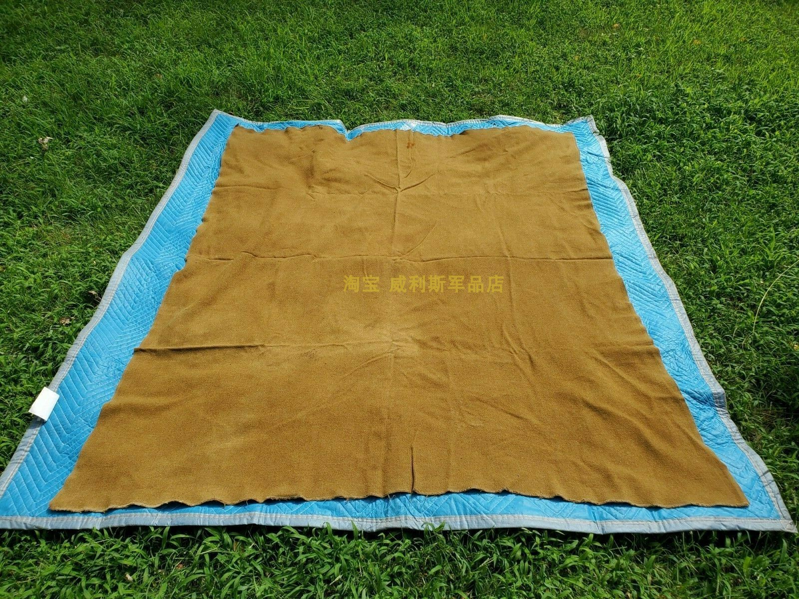 Special offer World War II U.S. military version of the original army army aviation soldier officer general olive pure wool blanket quilt