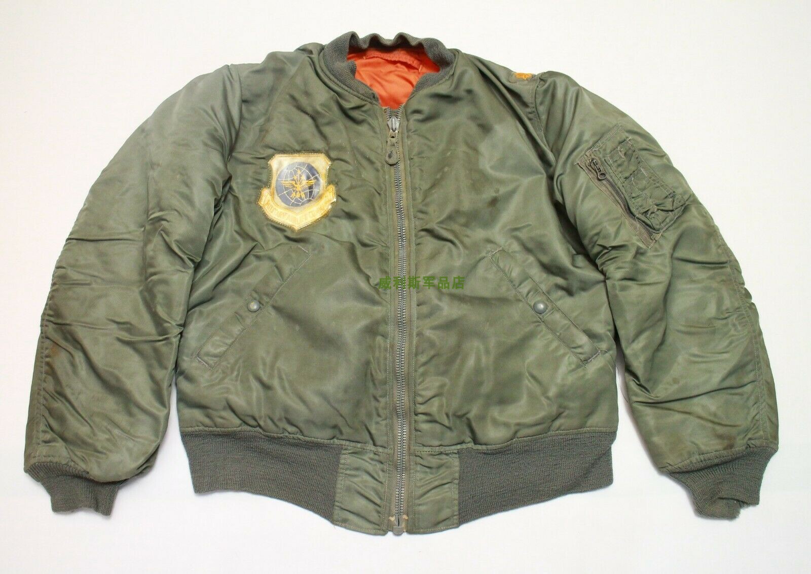Special price Vietnam War US Army version original Air Force Combat bomber pilot MA1 Two sides wearing jacket SS code
