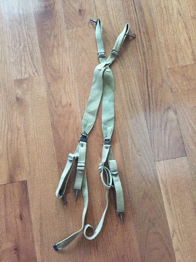 Special price WWII U.S. military version of the original army officer soldier general M1936 outfit X strap 1
