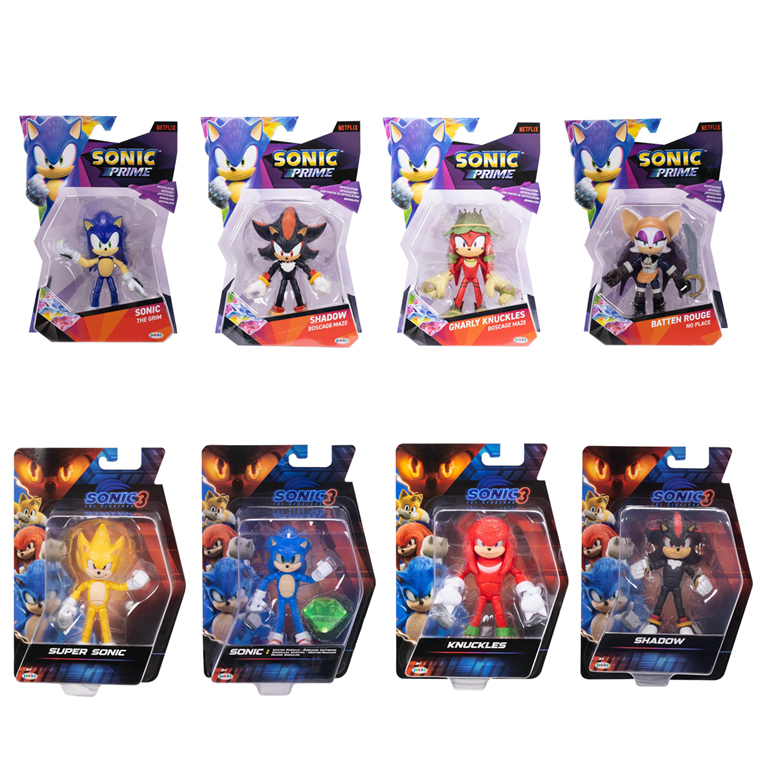 [New in Stock] Genuine Jakks Sonic the Hedgehog 4inch / 5inch Action Figure Doll