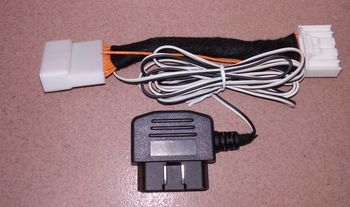 Suitable for Toyota Obd Fuel Consumption Display Cable, Adding Original Vehicle Information Wiring Harness