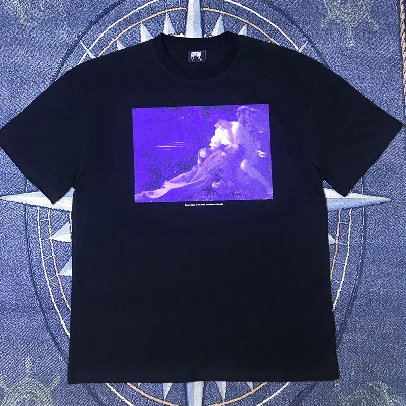 [Spot] Реванш "Святой Франциск" футболка бренда ST Francis loose short-sleeved - футболка с коротким рукавом