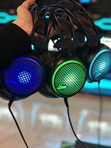 RK 5 1 7 1 Eat Chicken Electric Race Game Wearing USB Interface 3 5mm Chromic Computer Headphone Ear