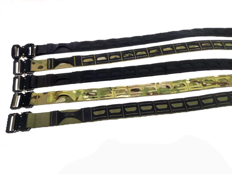 TCmaoyi TC0165 Outdoor Multifunctional Ronin 3.8CM Metal Cobra Buckle Laser Tactical Inner Belt