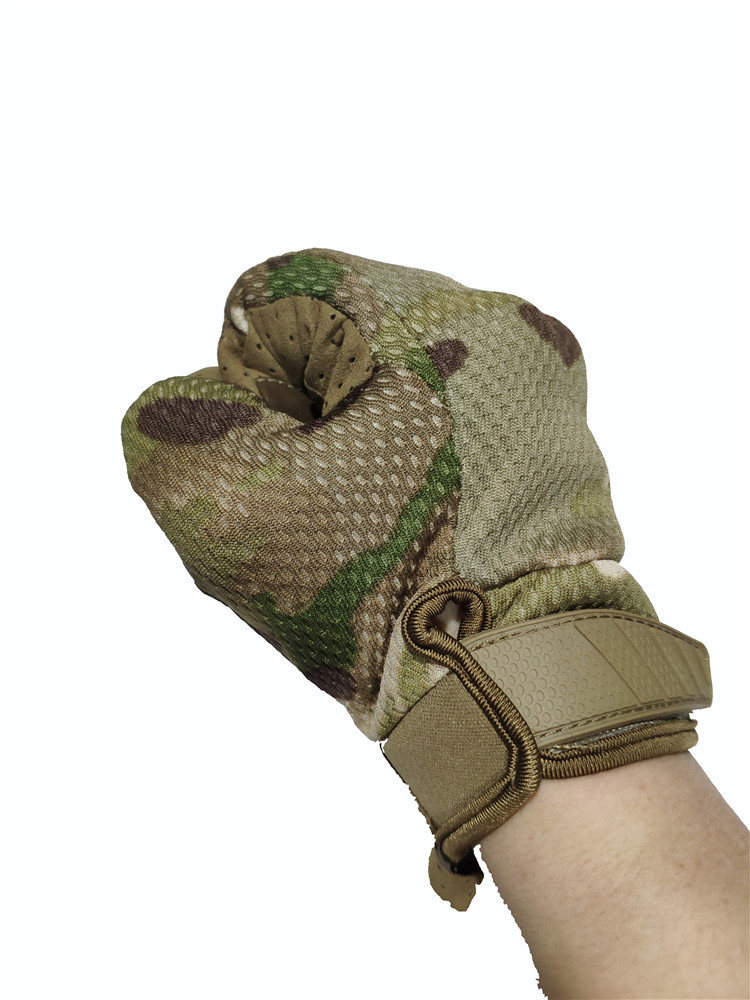 MC Touch Screen Breathable Tactical Movement Outdoor Color Shell Protective Riding Gloves Sports Training Combat Gloves