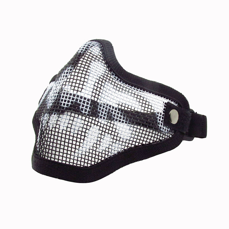 TC0066 V1 V10 steel wire mask single belt double belt final moment mask half face field CS