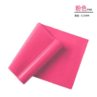 Эластичный, розовый, 0.35mm