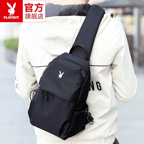 Playboy, сумка через плечо, универсальная нагрудная сумка, тканевая сумка на одно плечо, ткань оксфорд