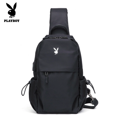 Playboy, сумка через плечо, универсальная нагрудная сумка, тканевая сумка на одно плечо, ткань оксфорд