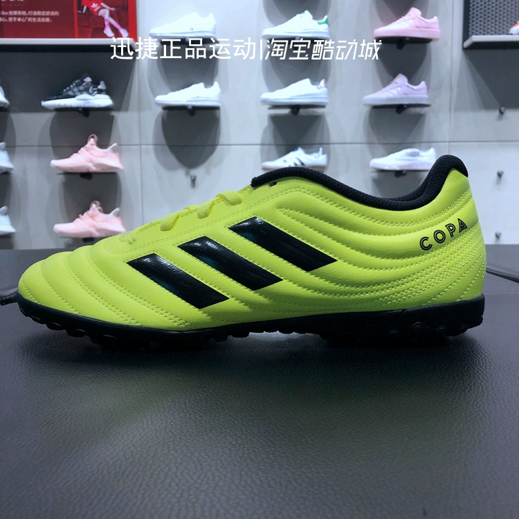 Giày Adidas nam 2019 mùa thu mới COPA 19.4 TF Giày bóng đá huấn luyện thể thao sân cỏ nhân tạo F35483 - Giày bóng đá