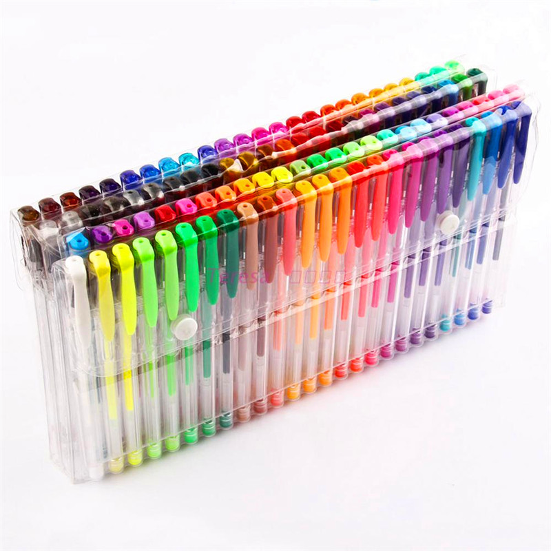 100 120 Colors Gel Pens Coloring Pens Set For Adult Coloring Books