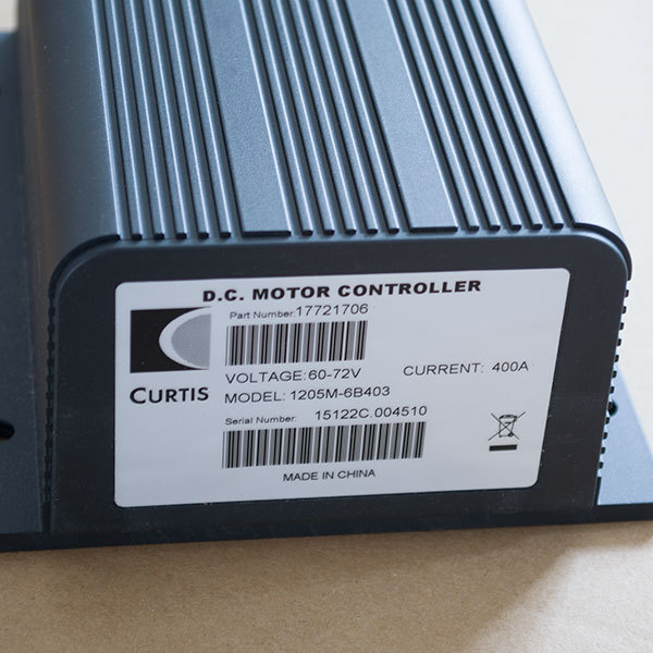 Curtis Curtis 1205M-6B403 60/72V 400A Electric Forklift Golf Cart Controller