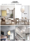 Italian Overlap Silk Chandelier Designer Creative Wabi-Sabi Style Living Room Dining Room Bedroom Staircase Lamps