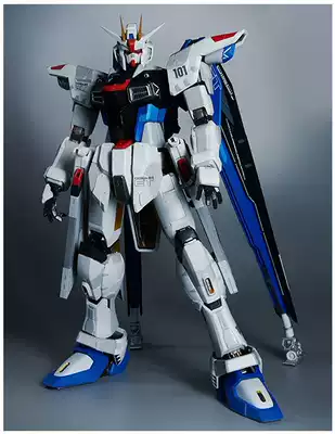 Up to the base physical large Freedom up to GCP standing image version Freedom Gundam 40cm finished product