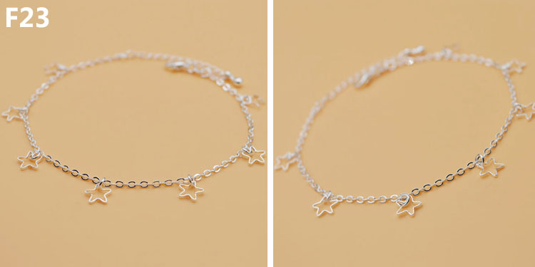 Chaine de cheville Femme OTHER en Argenterie - Ref 3102380 Image 53