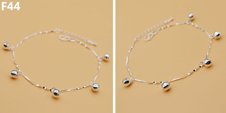 Chaine de cheville Femme OTHER en Argenterie - Ref 3102380 Image 23