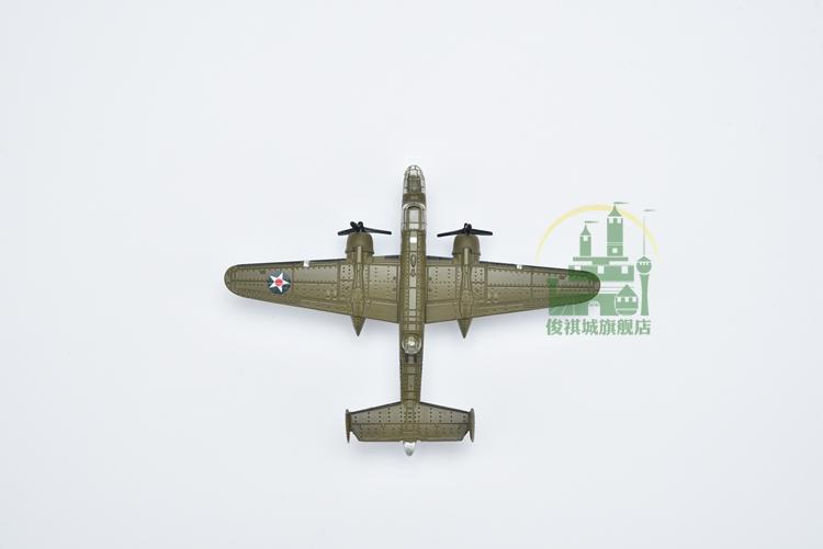 Mô phỏng cao tĩnh 1: 200 B25 máy bay ném bom mô hình hợp kim B-25 không khí strike máy bay hoàn thành bộ sưu tập mô hình 3d