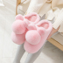 Dép cotton nữ nội thất dày đáy cộng với nhung mùa đông giày dép cotton nhà chống trượt dép nữ mùa đông dep mang trong nha Trang chủ