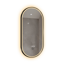 Miroir intelligent miroir pliant tenture murale télescopique rotatif feng shui miroir suspendu salle de bain verre éclairé miroir de salle de bain personnalisé